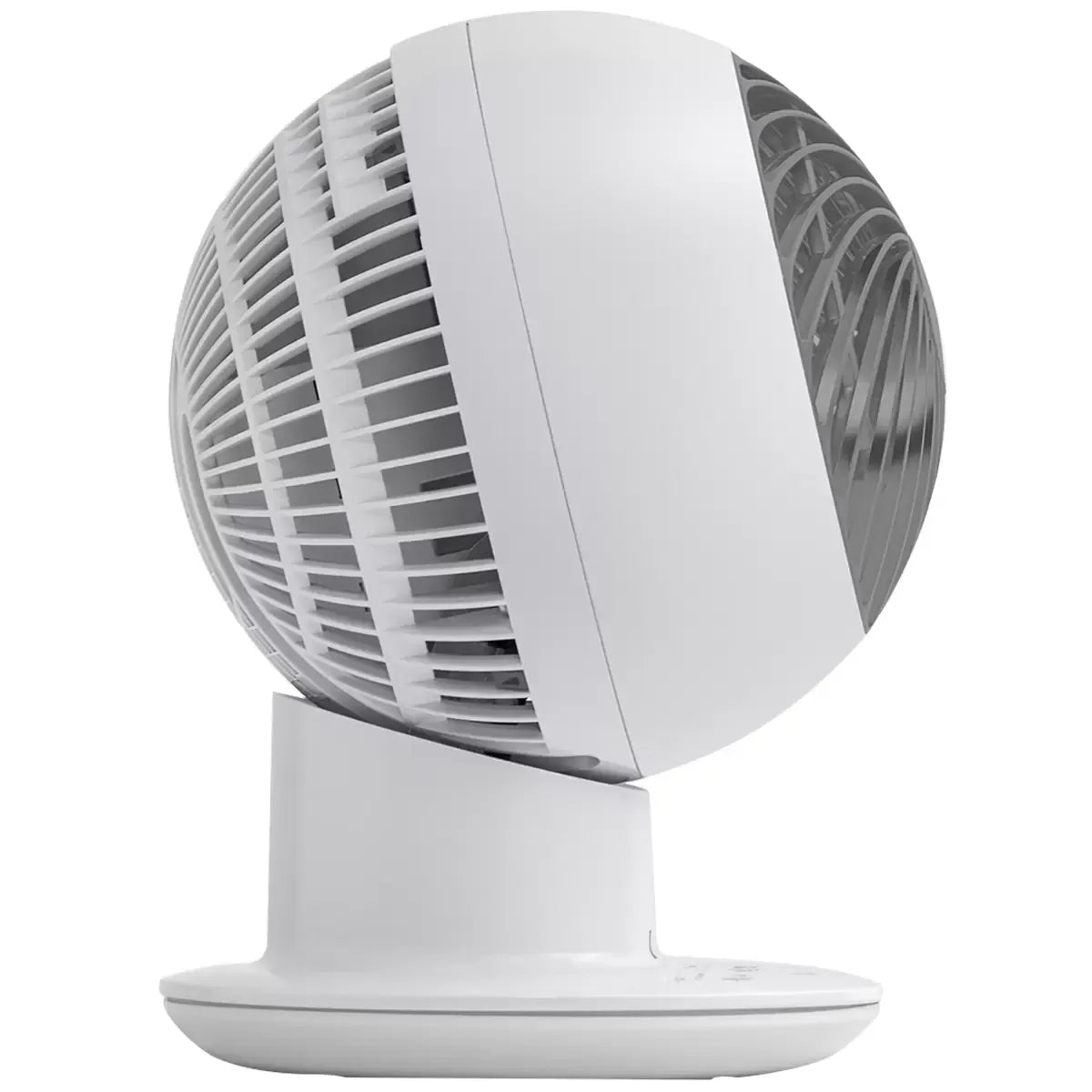 White Globe Fan Circulator in Charcoal Grey with 32.8m² Coverage