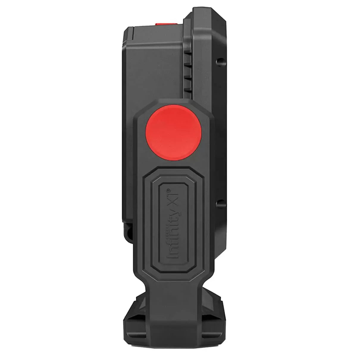 Black Dual Powered Solar Work Light 3000 Lumen with Adjustable Kelvin Settings