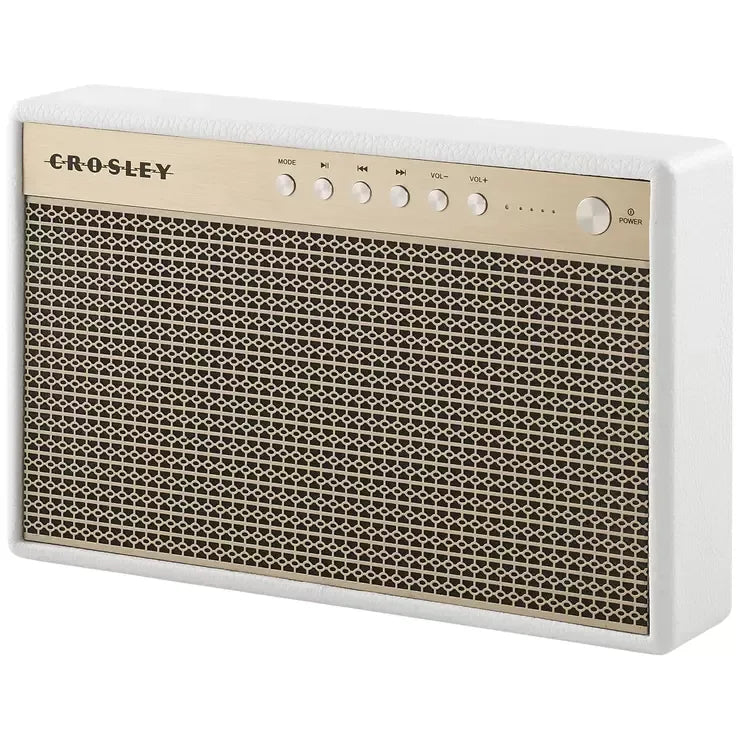 Bluetooth Speaker White with 20 Watt Power and 8 Hours Playtime