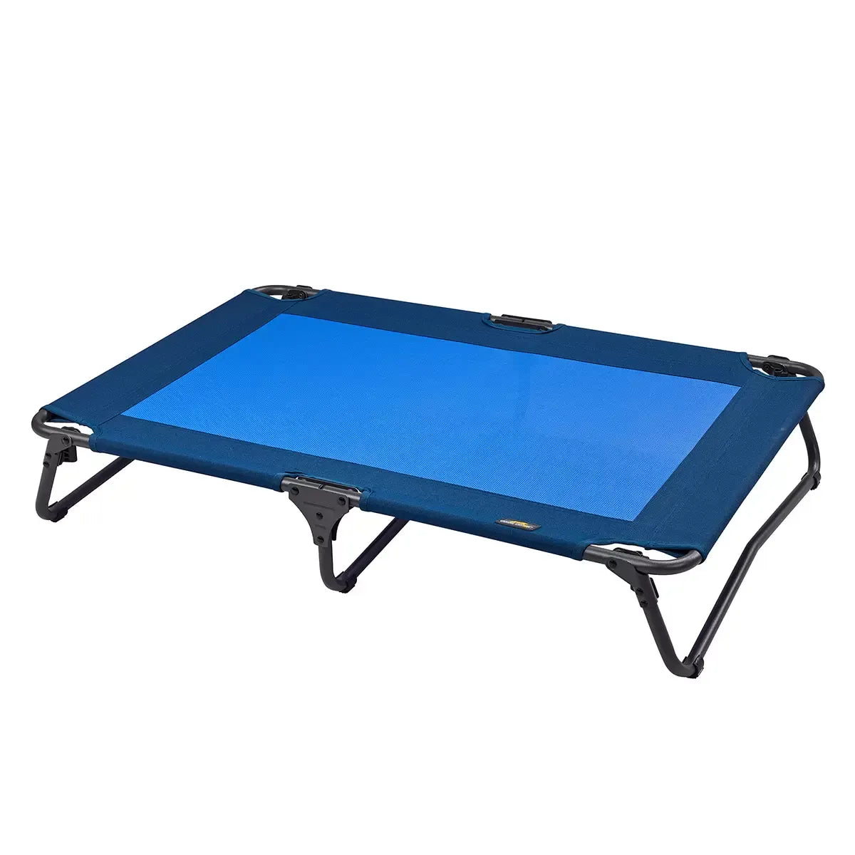 Navy Pet Canopy Cot 99cm - Durable Mesh Fabric with Shade Canopy