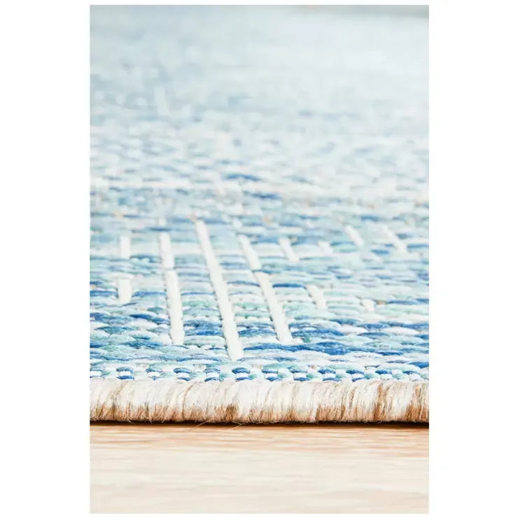 Blue Terrace 5505 Rug 230 x 160cm for Indoor and Outdoor Use