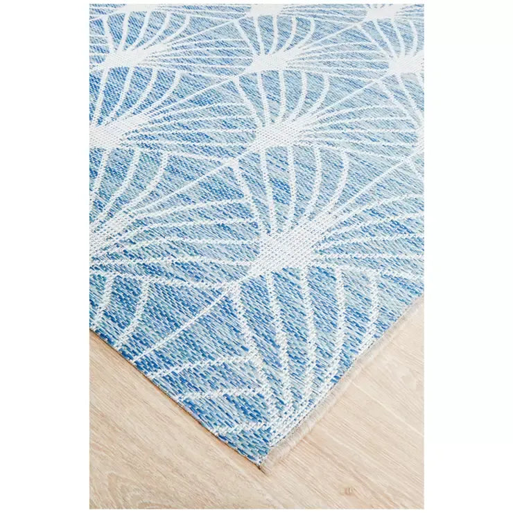 Blue Terrace Rug 290 x 200cm for Indoor and Outdoor Use