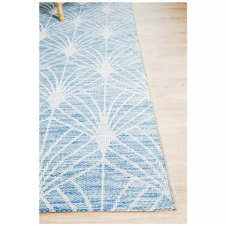 Blue Terrace Rug 290 x 200cm for Indoor and Outdoor Use