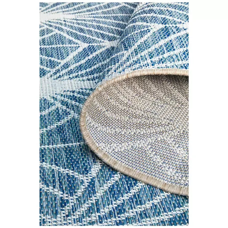 Blue Terrace Rug 290 x 200cm for Indoor and Outdoor Use