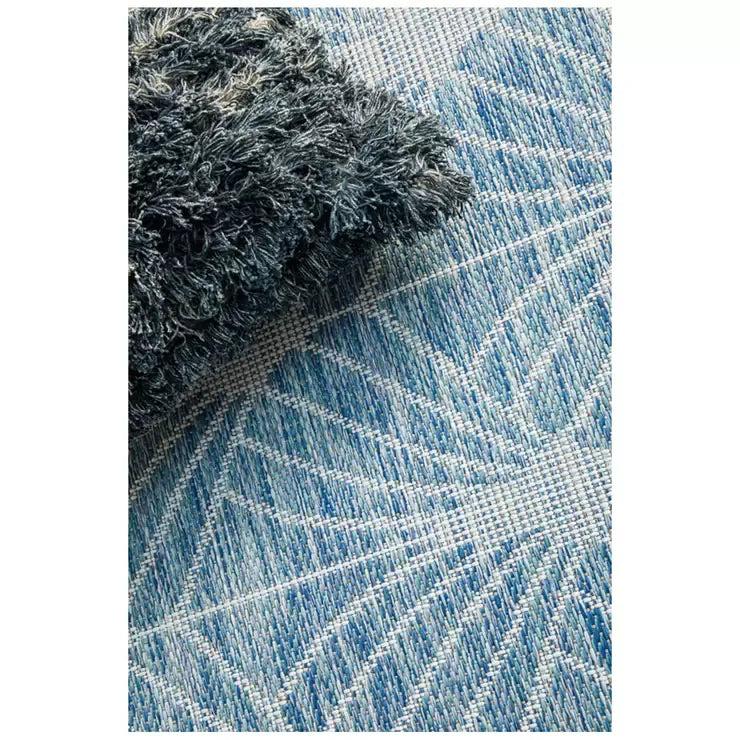 Blue Terrace 5502 Rug 230 x 160cm for Indoor and Outdoor Use
