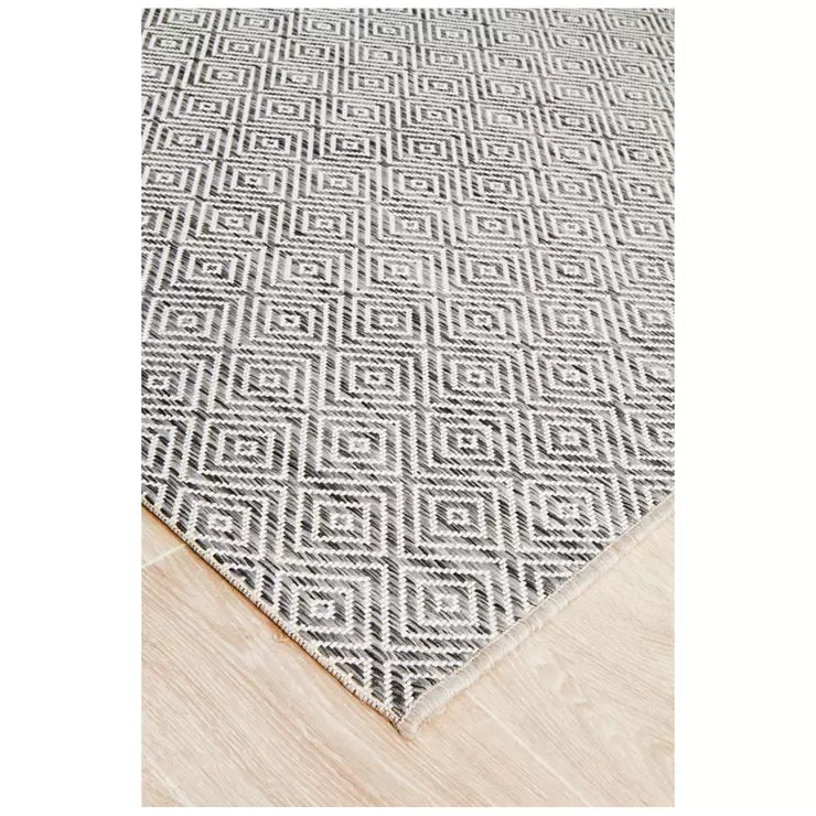 Terrace 5500 Grey Rug 400 x 300cm for Indoor and Outdoor Use