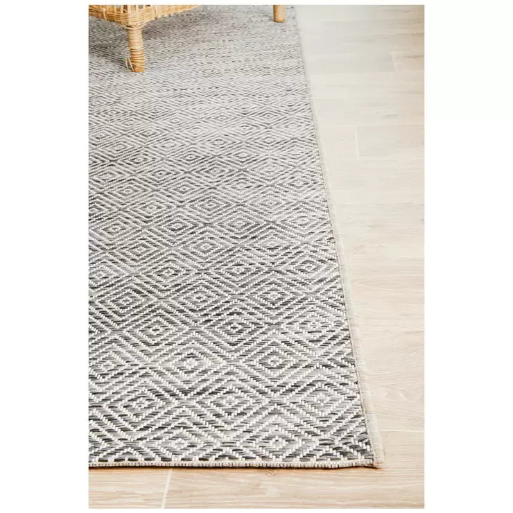 Terrace 5500 Grey Rug 400 x 300cm for Indoor and Outdoor Use