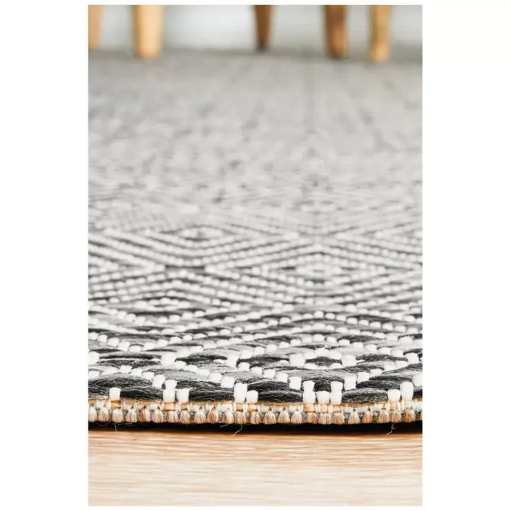 Grey Terrace 5500 Rug 230 x 160cm for Indoor and Outdoor Use