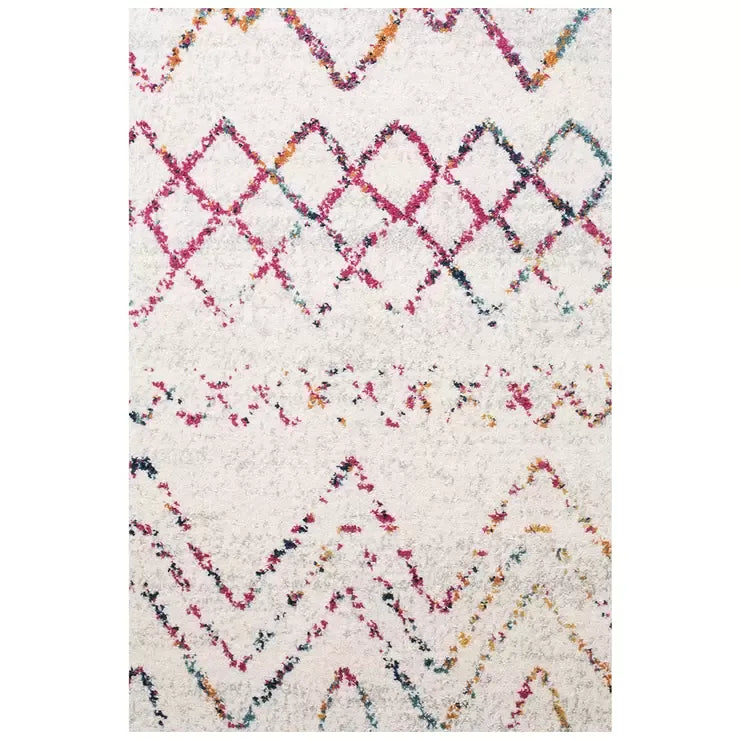 Oasis Multi Rug 230 x 160cm - Bohemian Tribal Style, Easy to Clean, Polypropylene