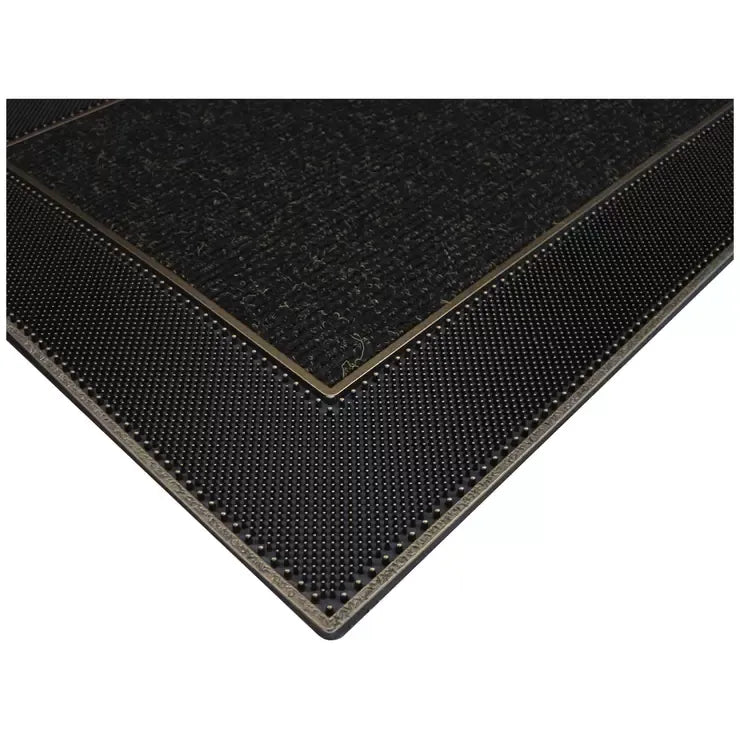 Brown Floor Mat 60 x 90cm - Easy to Clean and Weather Resistant