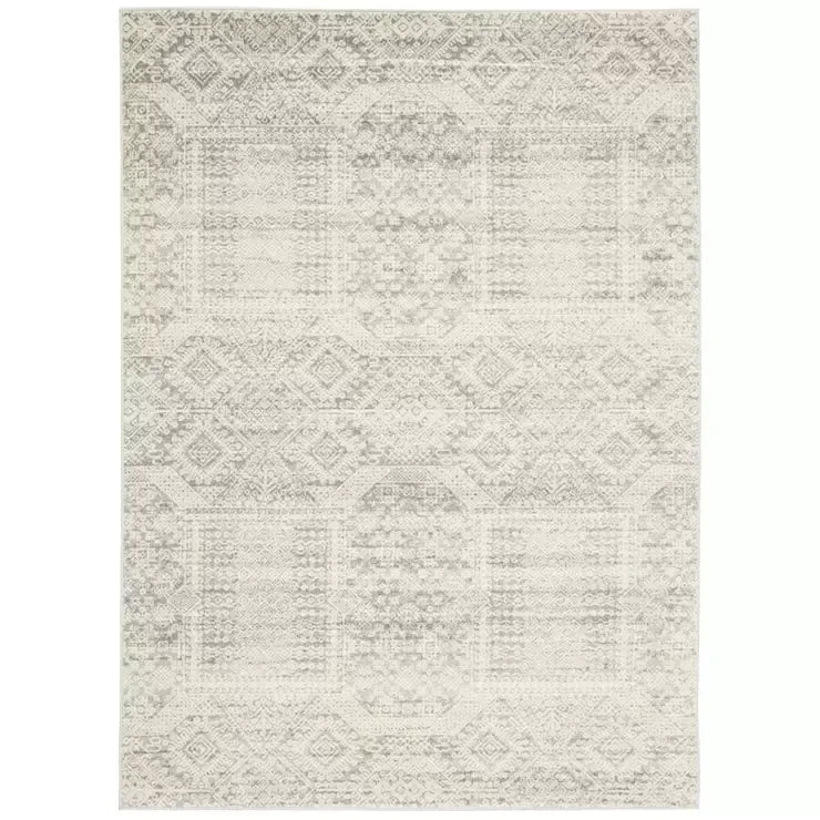 Mirage Silver Rug 400 x 300cm - Transitional Moroccan Style