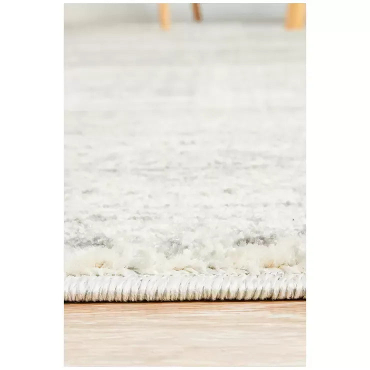 Mirage Silver Rug 400 x 300cm - Transitional Moroccan Style