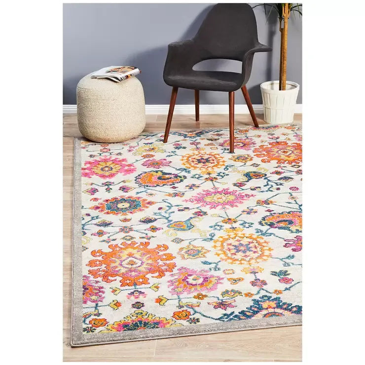 Babylon 208 Multi Indoor Rug 290 x 200cm - Soft Material for Home Use
