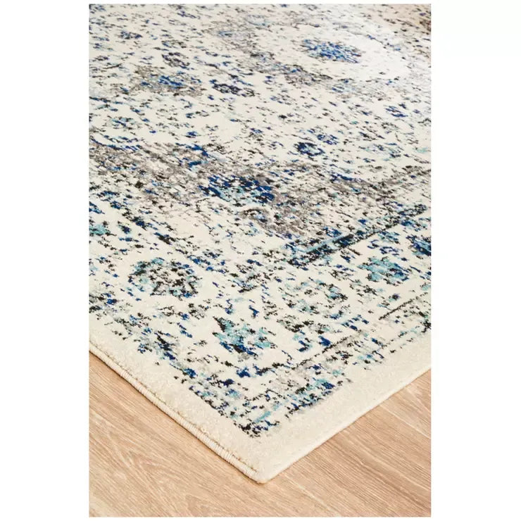 Evoke 251 White Indoor Rug 230 x 160cm - Soft Material for Home Use