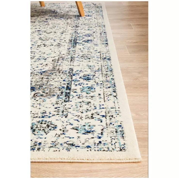 Evoke 251 White Indoor Rug 230 x 160cm - Soft Material for Home Use