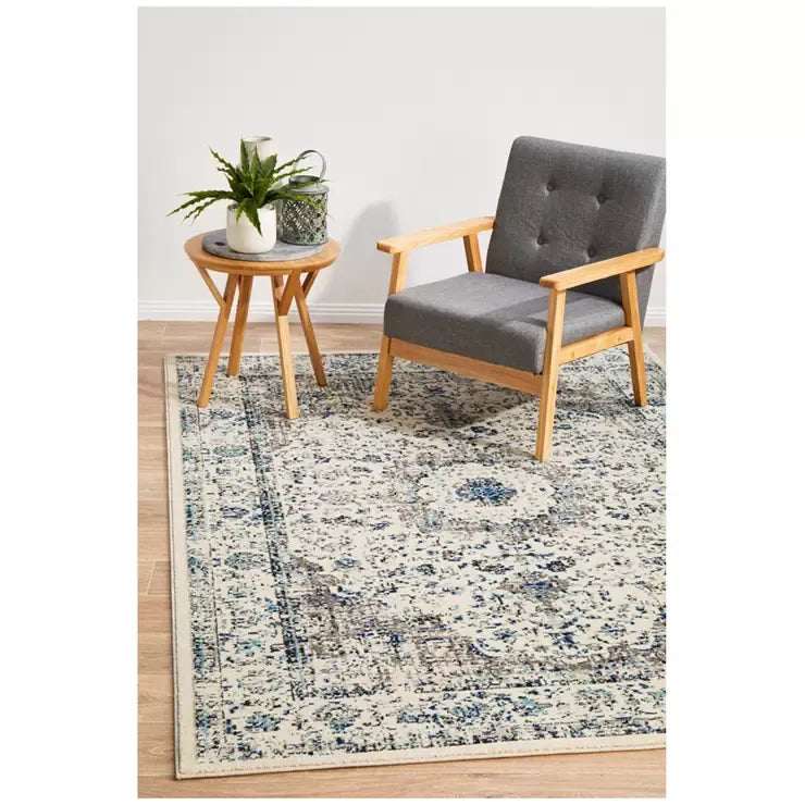Evoke 251 White Indoor Rug 230 x 160cm - Soft Material for Home Use