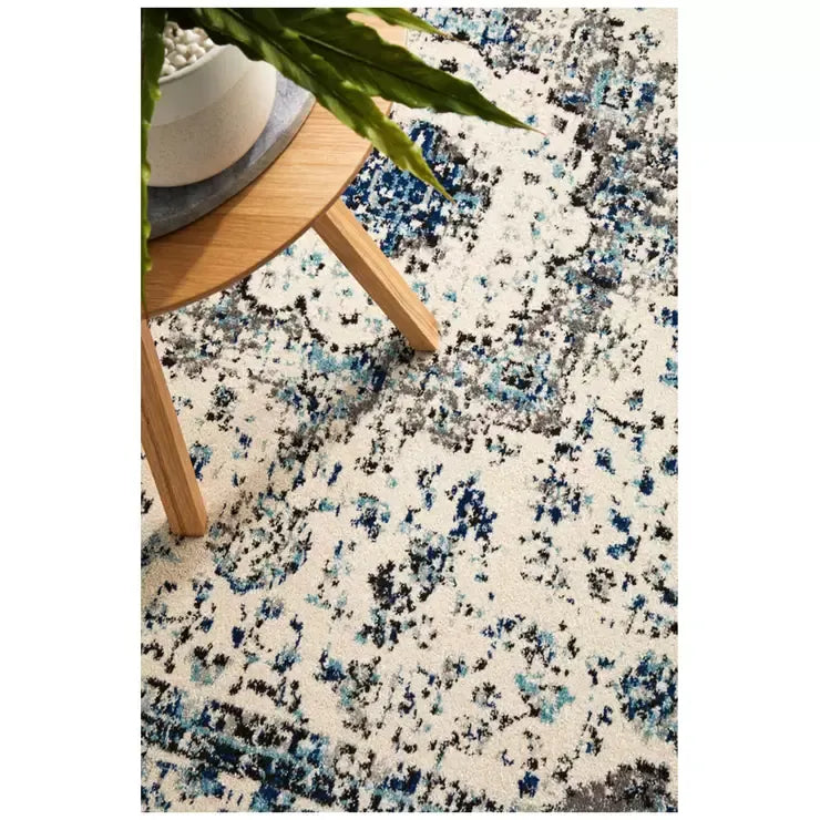 Evoke 251 White Indoor Rug 400 x 300cm - Soft Material for Home Use