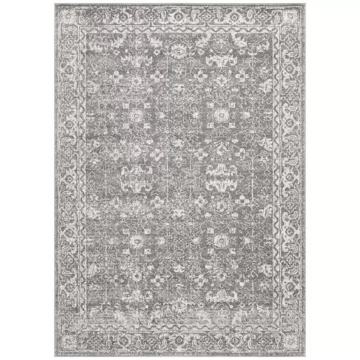 Evoke 252 Silver Indoor Rug 230 x 160cm - Soft Material for Home Use