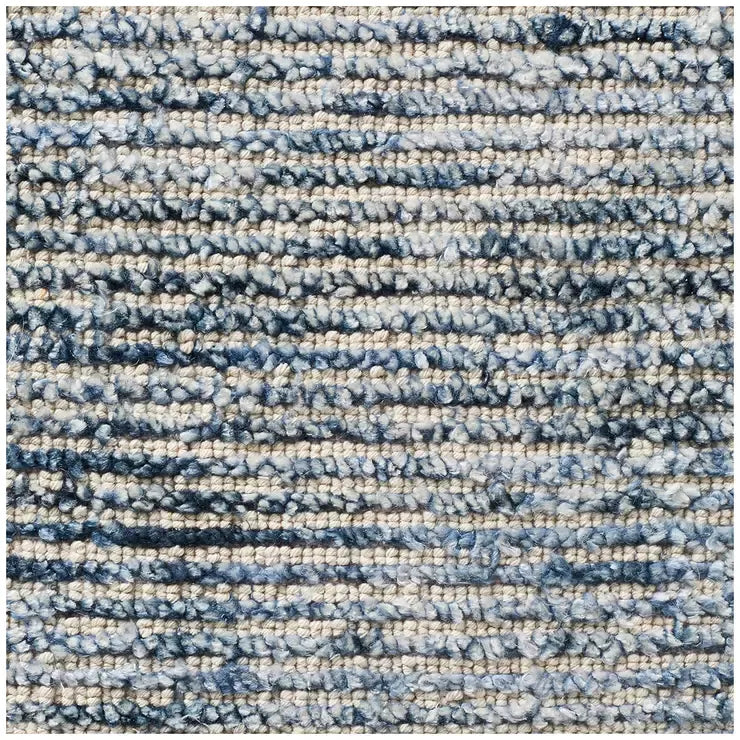 Allure Rug 320 x 230cm Indigo Cotton & Rayon Blend
