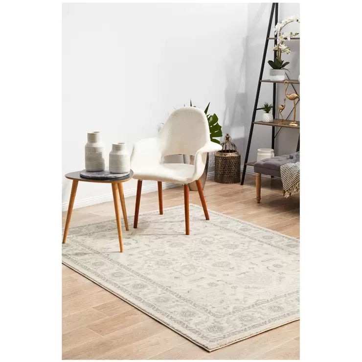 Evoke 261 White Rug 230 x 160cm for Modern Home Decor