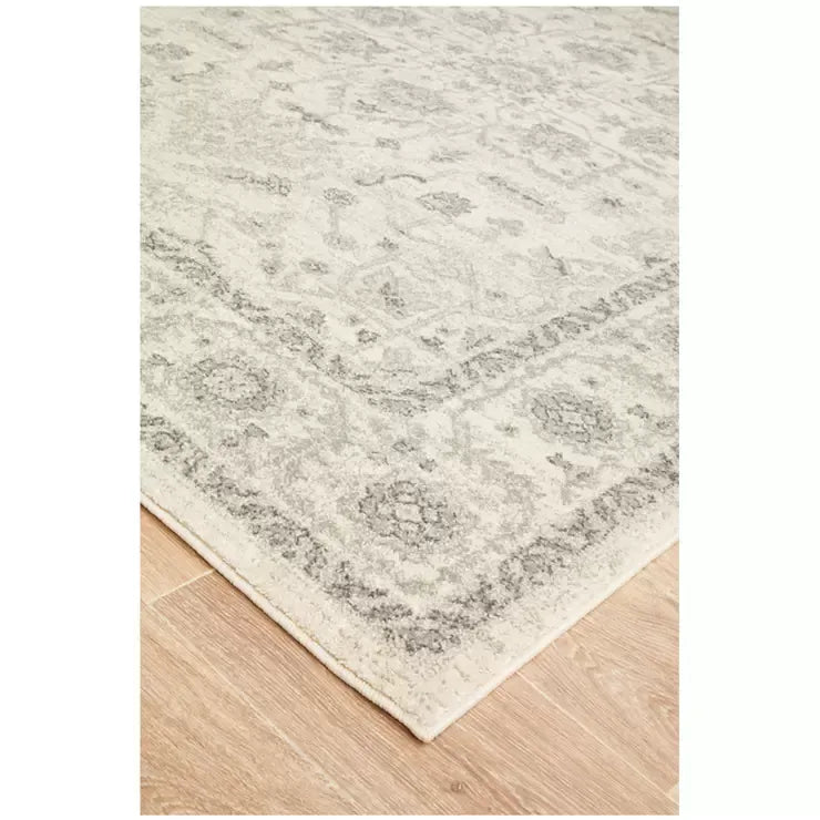 Evoke 261 White Rug 400 x 300cm - Transitional Design for Home Decor