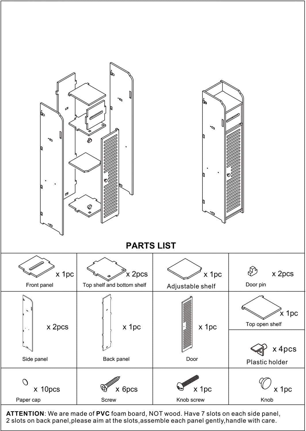 Toilet Paper Roll Holder for Bathroom White, 80 cm