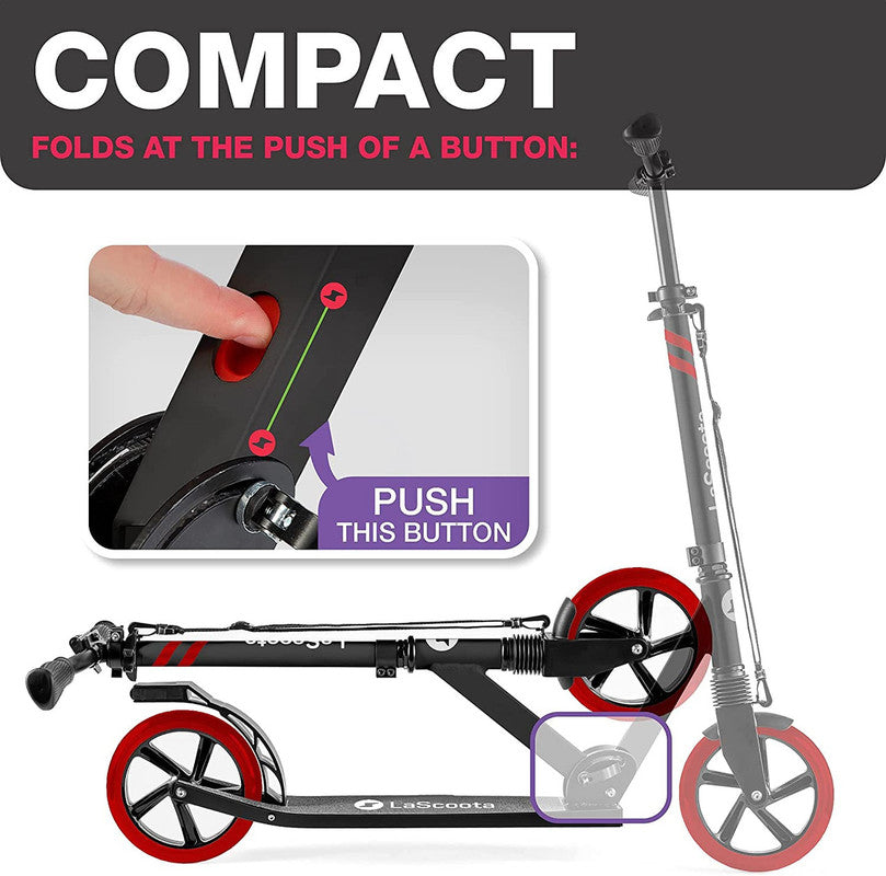 Adjustable Folding Push Commuter Scooter for Teens & Adults