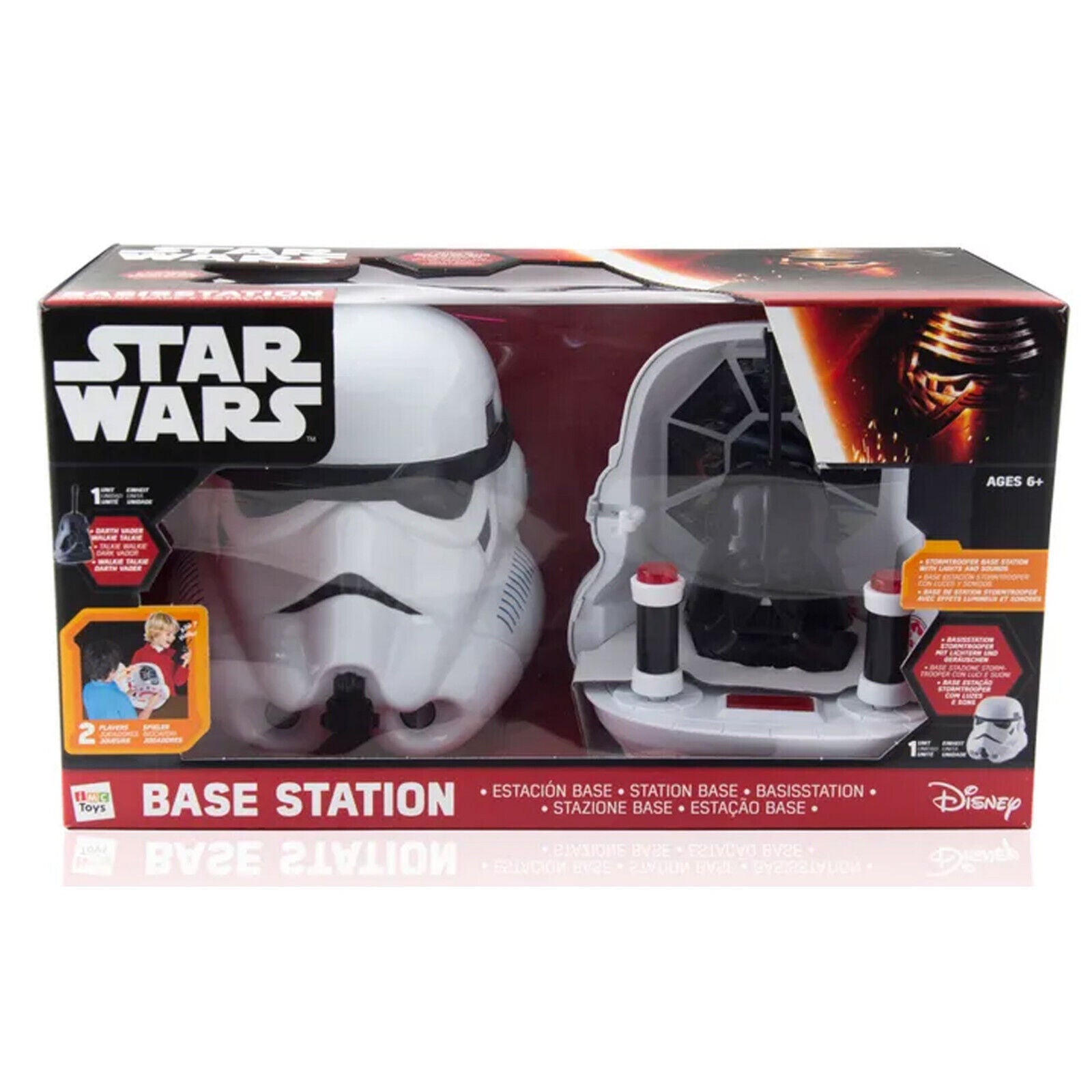 Star Wars Light & Sound Walkie Talkie Base Station 6+ Disney