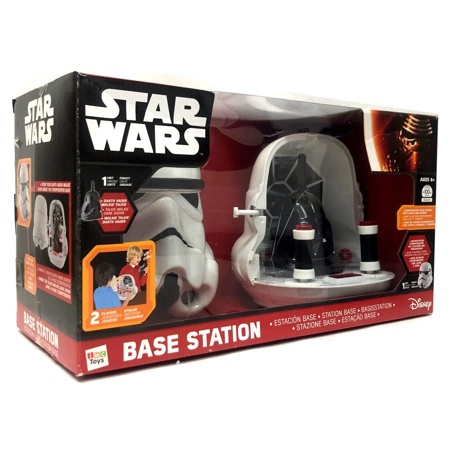 Star Wars Light & Sound Walkie Talkie Base Station 6+ Disney