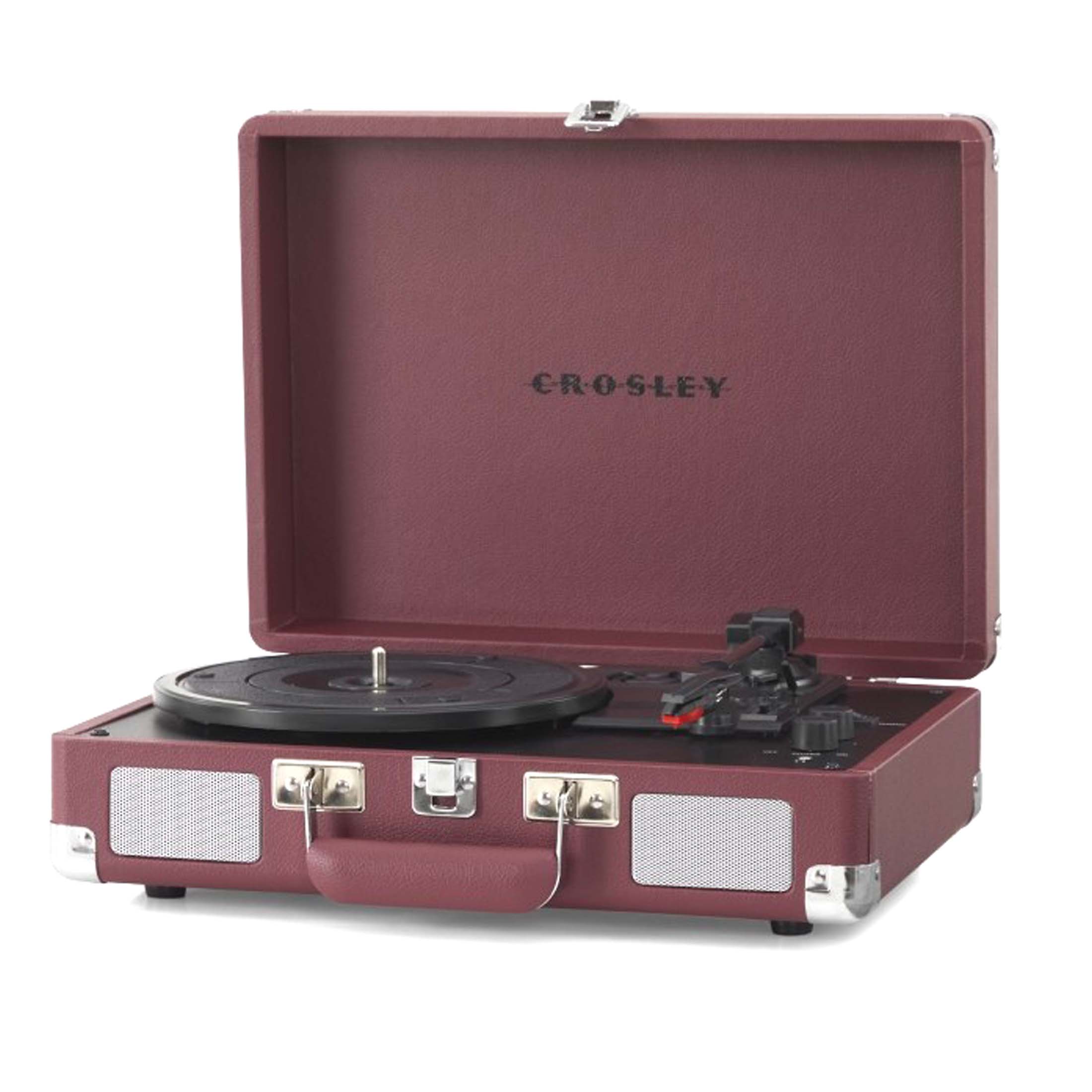 3 Speed Bluetooth Turntable with Speakers - Crosley Cruiser Plus