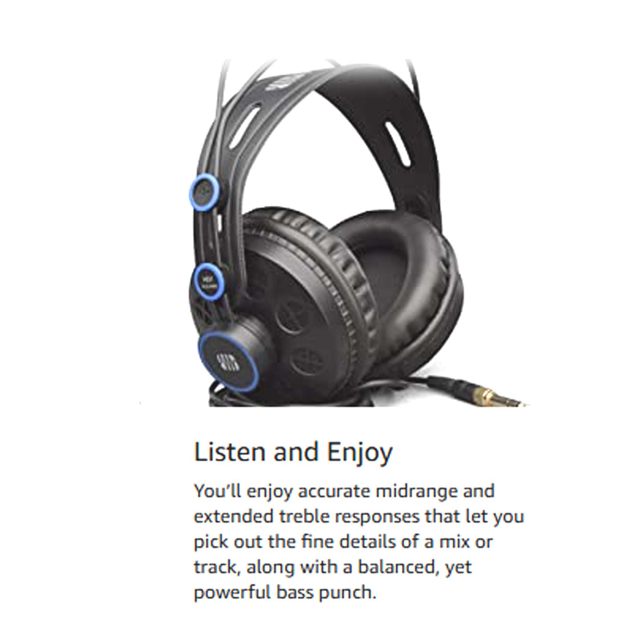 Semi-Open Studio Headphones + Broadcast Pack | Presonus HD7