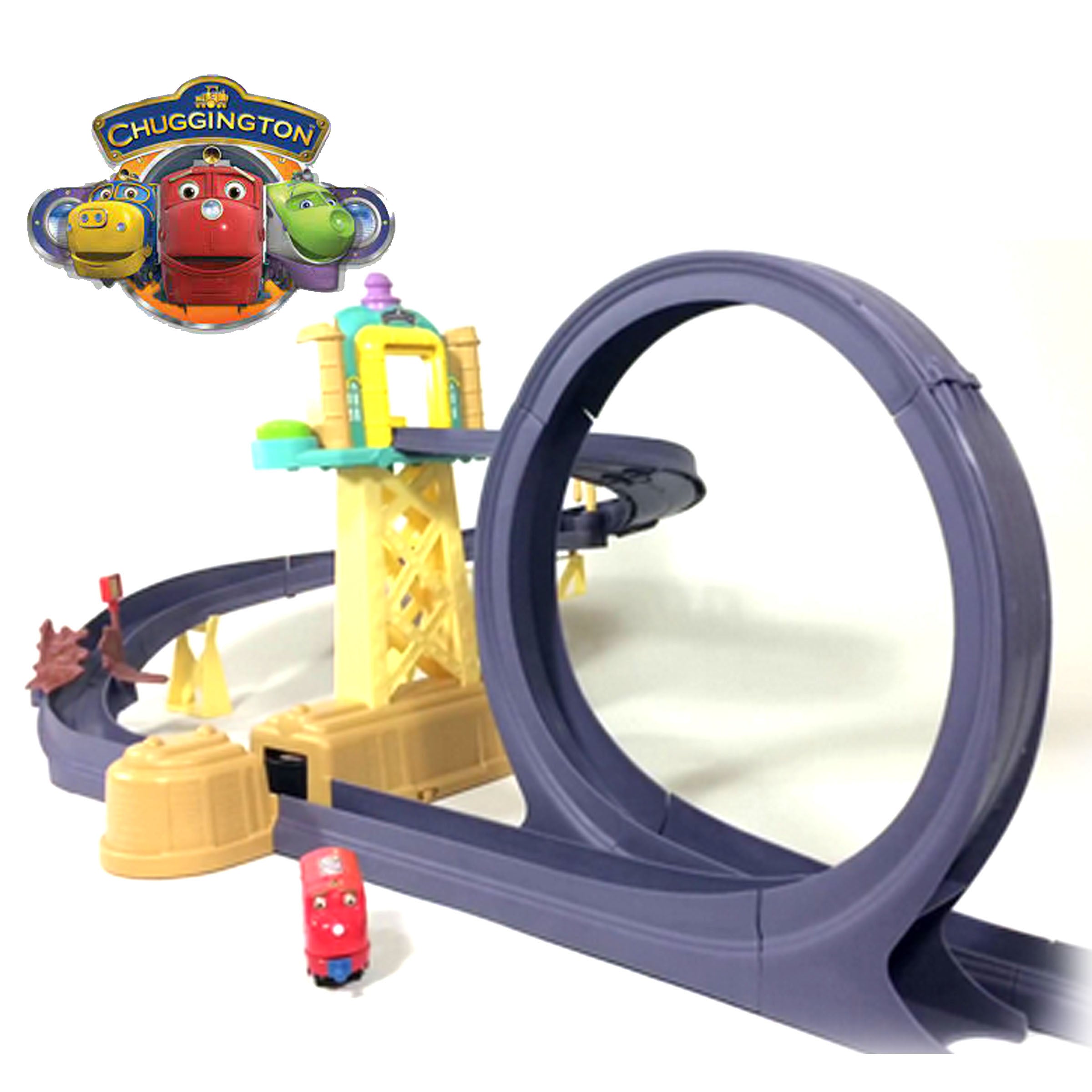 Motorized 360 Loop Train Set with Diecast Wilson, Chuggington