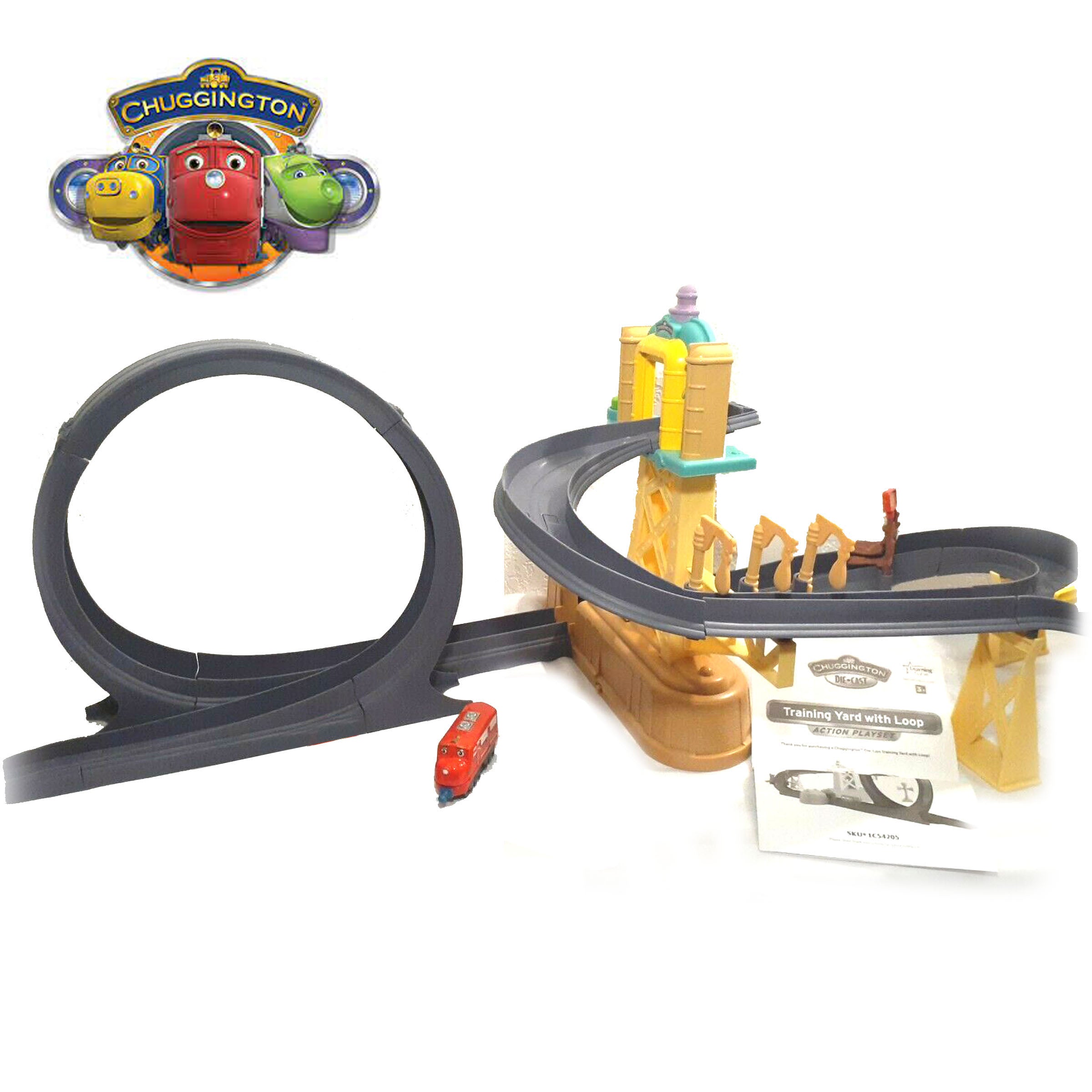 Motorized 360 Loop Train Set with Diecast Wilson, Chuggington