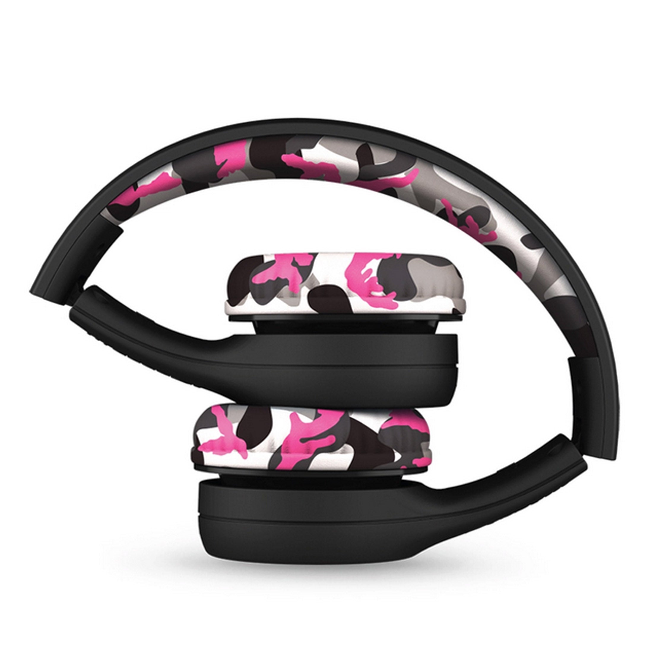 Kids Headphones Pink Camo, 40mm Drivers, Volume-Limited - LilGadgets