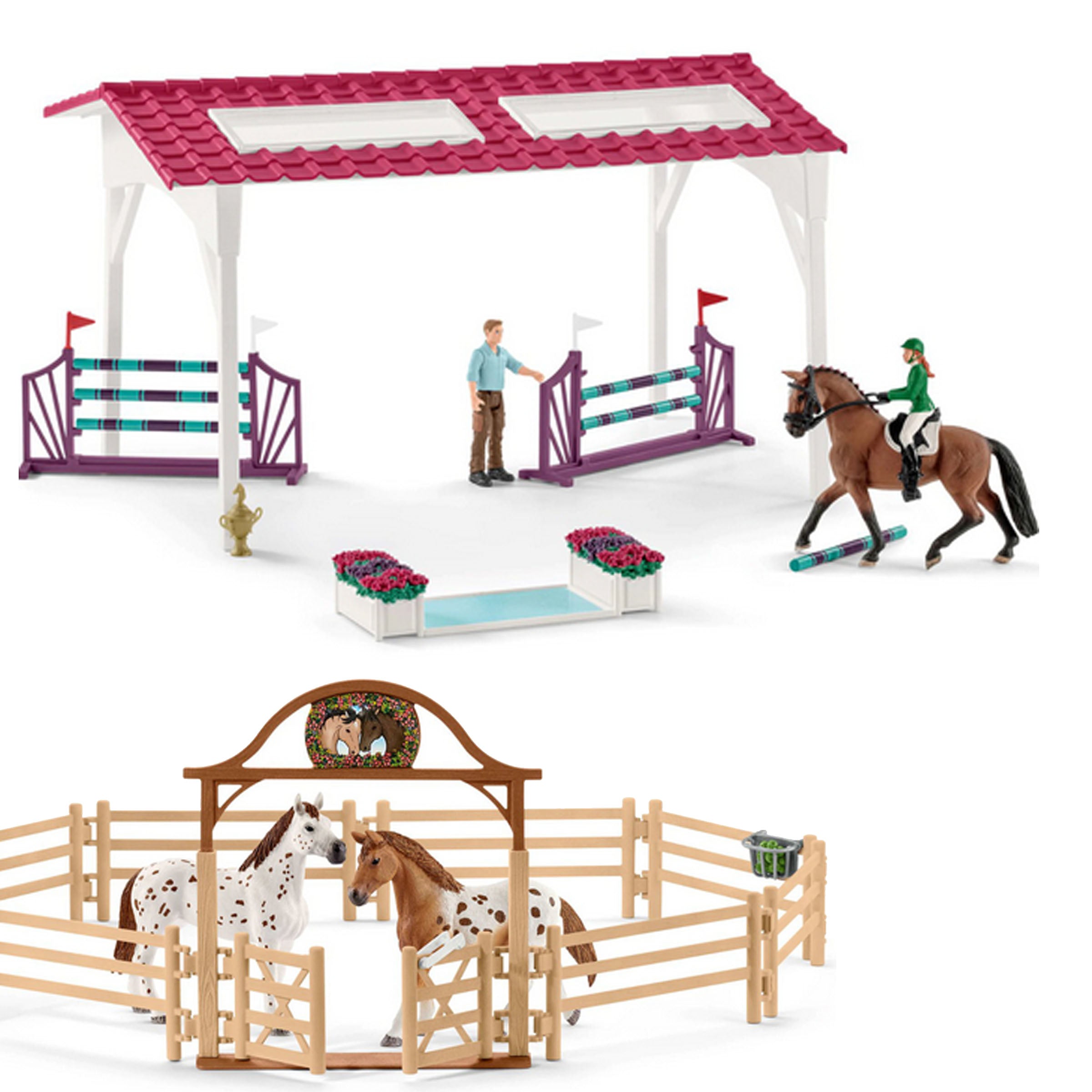 Schleich Large Playset Horse Vet Check with Mobile Van