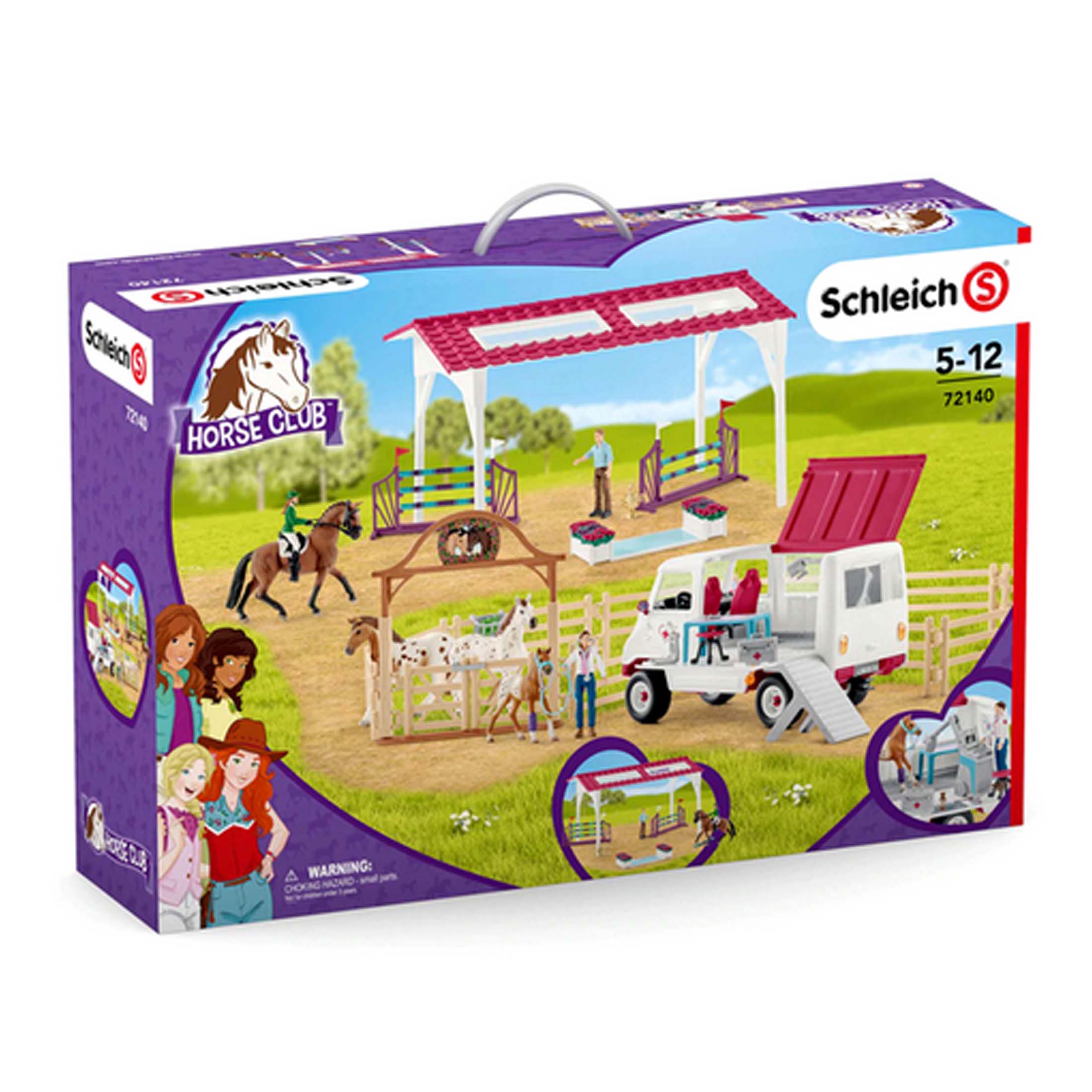 Schleich Large Playset Horse Vet Check with Mobile Van