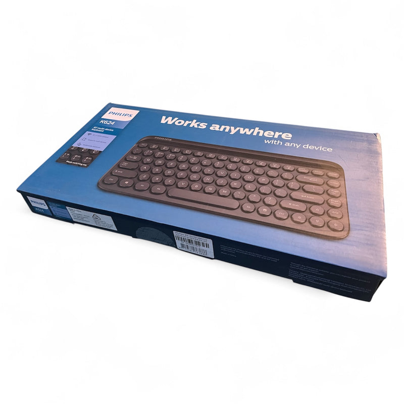 Philips Wireless Compact Keyboard BT 2.4Ghz Bluetooth Multi Device SPK6624