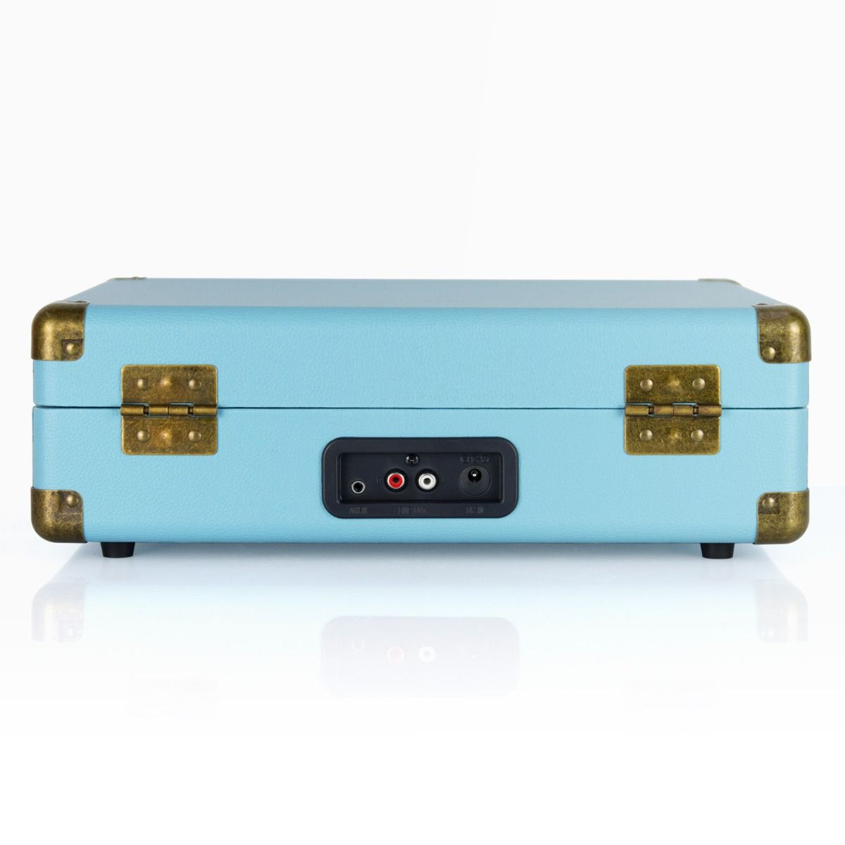 mbeat Woodstock II Sky Blue Retro Bluetooth TX/RX Turntable