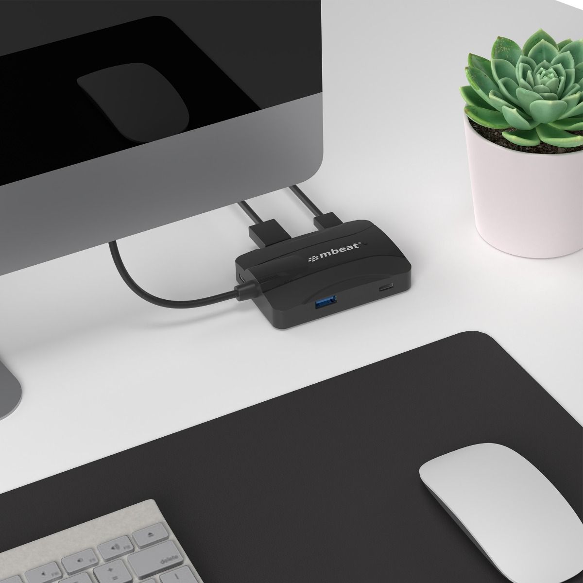 4-Port 10Gbps USB-C 3.2 Gen2 Hub 2 USB-A & 2 USB-C