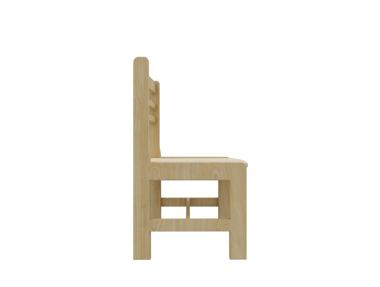 Jooyes Kids Birch Toddler Chair - H28cm 4 Pack