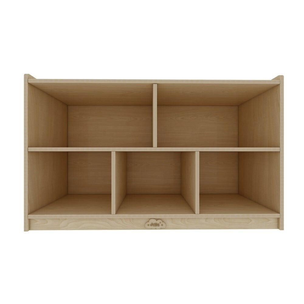 Jooyes 5 Cubby Cabinet Kids Bookshelf Organiser Storage - H60.5cm