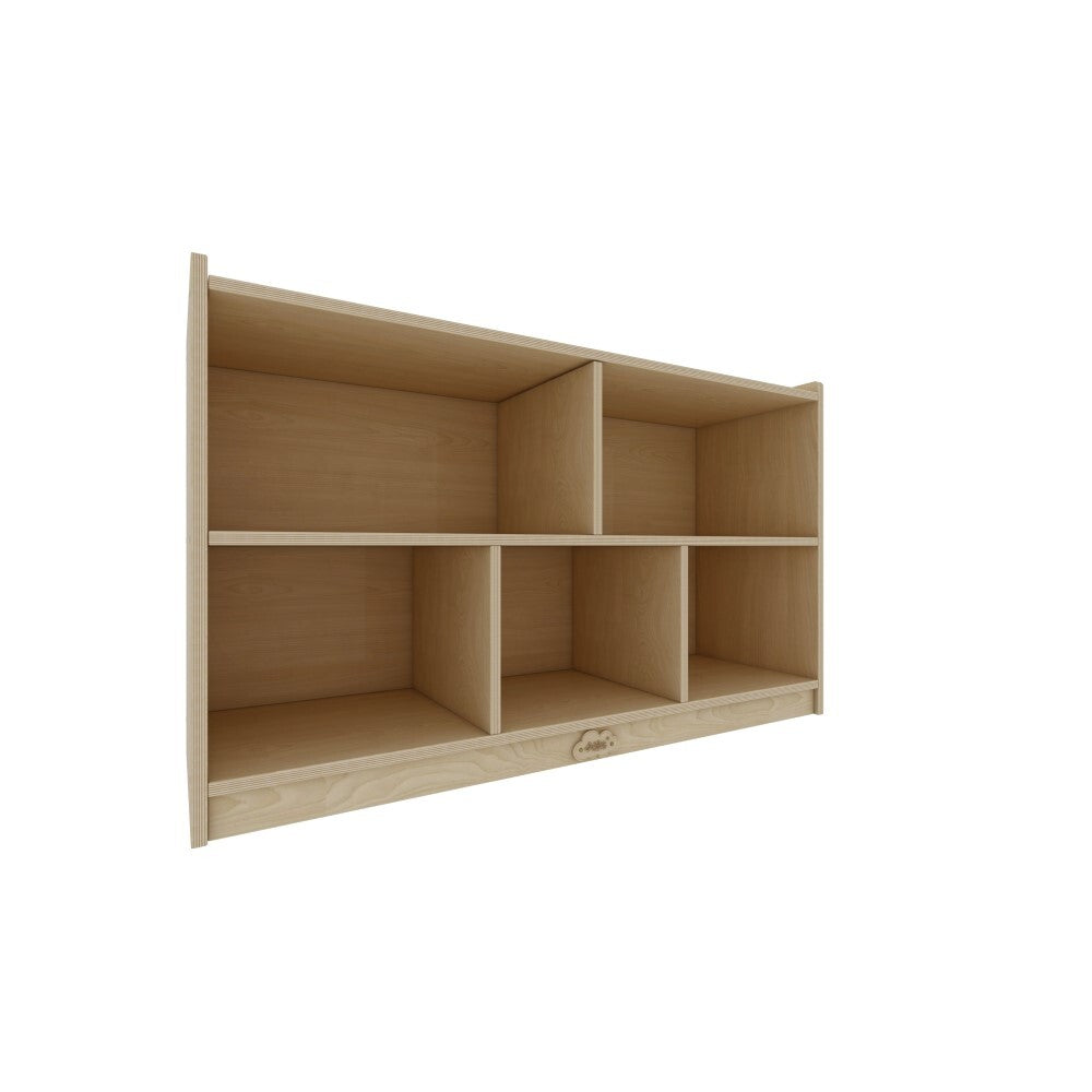Jooyes 5 Cubby Cabinet Kids Bookshelf Organiser Storage - H60.5cm