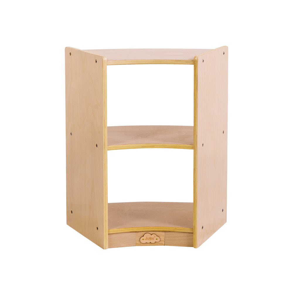 Jooyes Children Curved Shelf With Open Back - H60.5cm