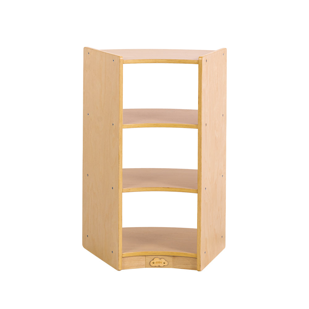Jooyes Children Curved Shelf With Open Back - H76cm