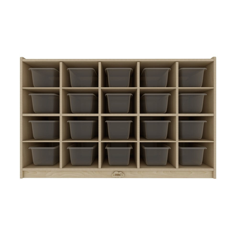 Jooyes 20 Cubby Cabinet Kids Bookshelf Organiser Storage