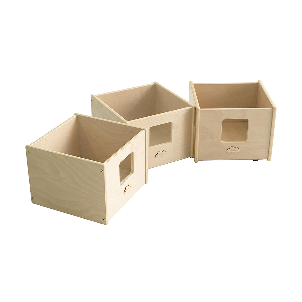 Jooyes Kids Movable Storage Bins - Set of 3