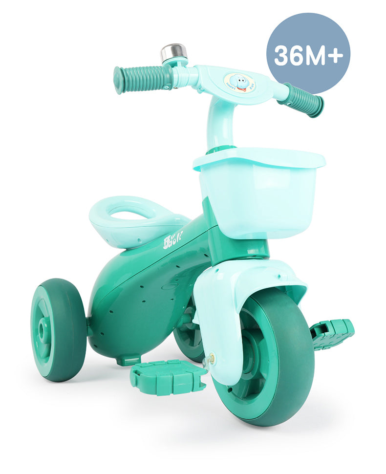 Tricycle Kids Ride-On Green - 57.5 x 33.5 x 57.5 cm