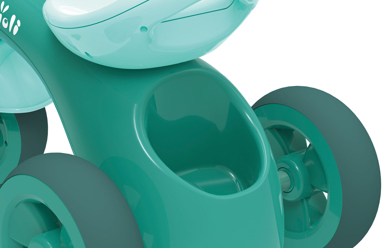 Tricycle Kids Ride-On Green - 57.5 x 33.5 x 57.5 cm