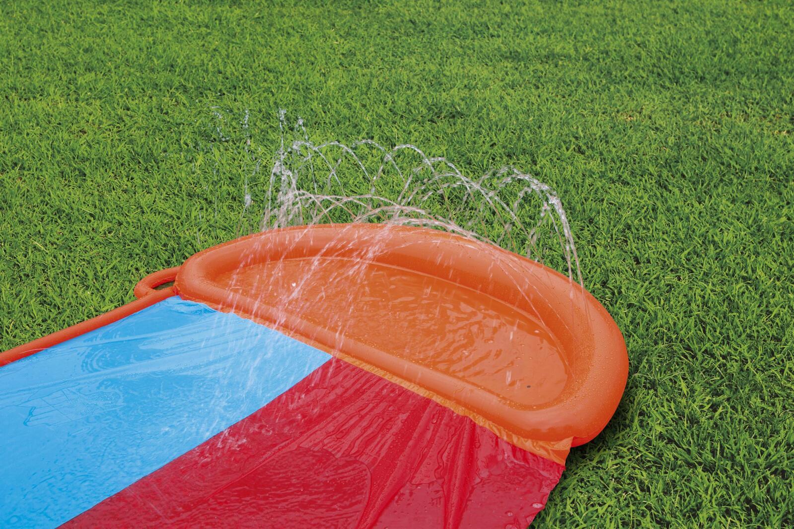 Double Inflatable Water Slide with Sprinklers - Bestway