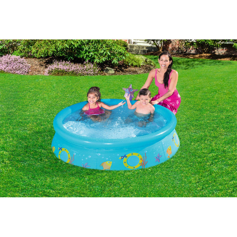 Durable Inflatable Spray Pool for Kids with Puncture-Resistant Walls - Bestway H2OGO